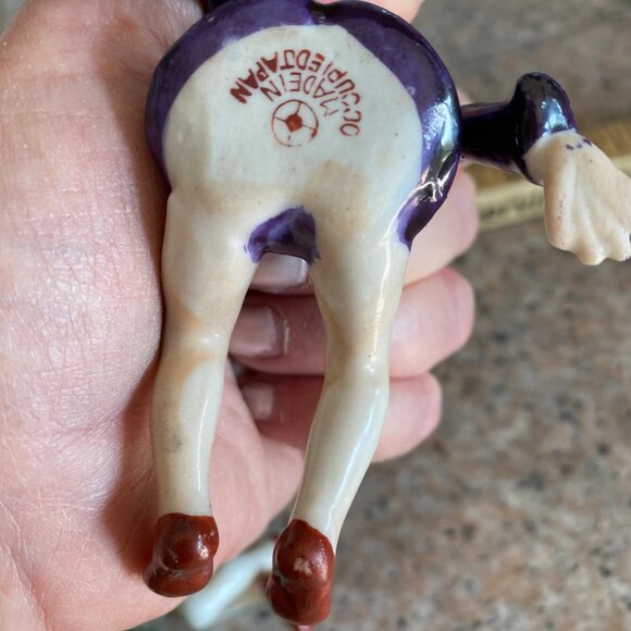 Vintage Occupied Japan Elf Figurines: Blossom Hats, Wee Folks Pixies - Picture 8 of 10